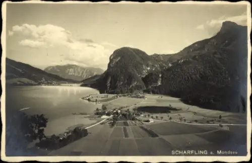 Ak Scharfling am Mondsee Oberösterreich, Panorama