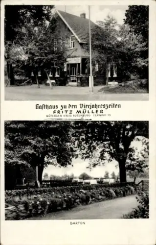 Ak Bötersen in Niedersachsen, Gasthaus zu den Vierjahreszeiten