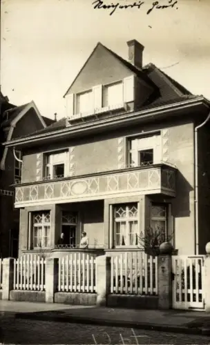 Foto Ak St. Johann Saarbrücken im Saarland, Villa