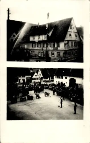 Foto Ak Deißlingen am Neckar, Fest, Feuerwehr