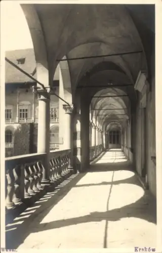 Foto Ak Kraków Krakau Polen, Burg Wawel