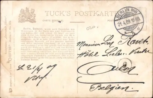 Künstler Ak Berlin Mitte, Rathaus