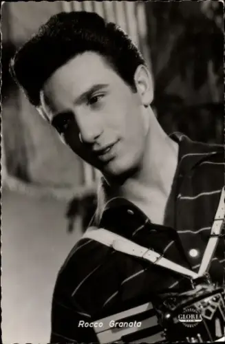 Ak Schauspieler und Sänger Rocco Granata, Portrait