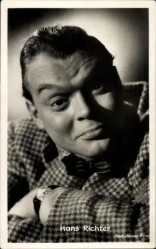 Ak Schauspieler Hans Richter, Portrait