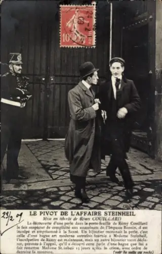 Ak Affaire Steinheil, Mise en liberte de Remy Couillard