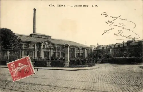 Ak Ivry Val de Marne, L'Usine Bac