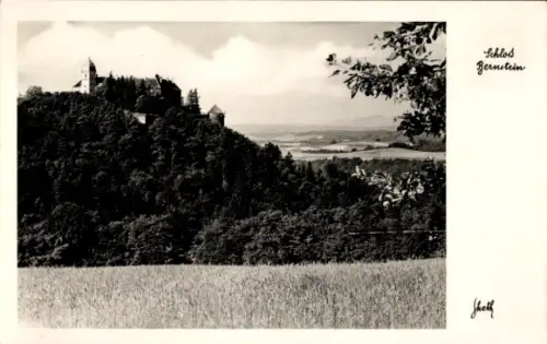 Ak Bernstein Burgenland Österreich, Schloss, Burg Bernstein