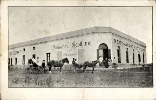 Ak Urdinarrain Argentinien, Restaurant Hotel Union