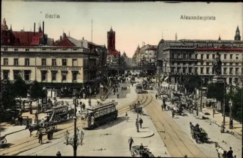 Ak Berlin Mitte, Alexanderplatz