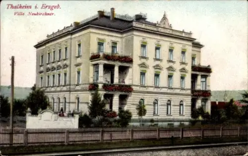 Ak Thalheim im Erzgebirge,  Villa Neukirchner