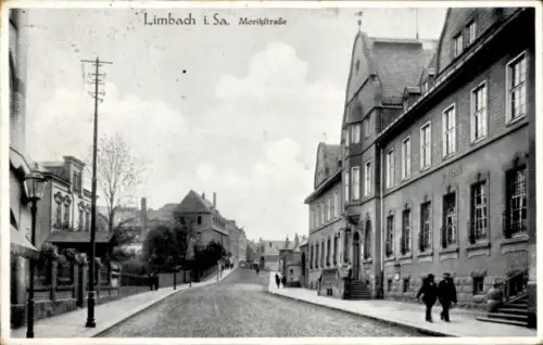 Ak Limbach in Sachsen,  Moritzstraße