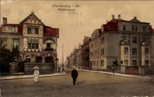 Ak Frankenberg in Sachsen, Winklerstraße