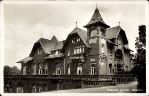 Ak Barmen Wuppertal, Stadthalle