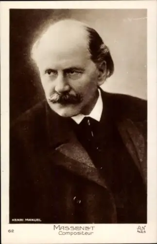 Ak Komponist Jules Massenet