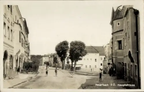 Ak Peuerbach Oberösterreich, Hauptstrasse