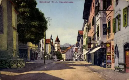 Ak Kitzbühel in Tirol, Hauptstrasse