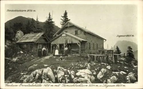 Ak Admont Gesäuse Steiermark, Ennstalerhütte
