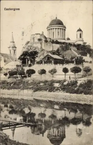 Ak Esztergom Gran Ungarn, Basilika