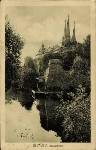 Ak Olomouc Olmütz Stadt, Domkirche