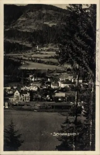 Foto Ak Schwarzach Vorarlberg, Gesamtansicht