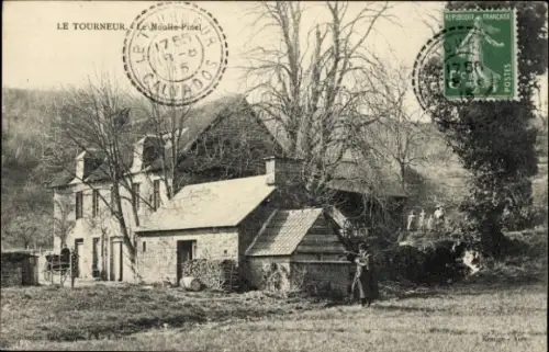 Ak Le Tourneur Calvados, Moulin Pinel
