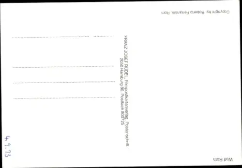 Ak Schauspieler Wolf Roth, Portrait, Autogramm