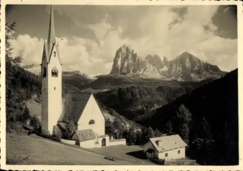 Ak San Giacomo St. Jakob Funes Villnöß Südtirol, Kirche