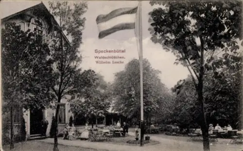 Ak Speckenbüttel Lehe Bremerhaven, Waldschlösschen