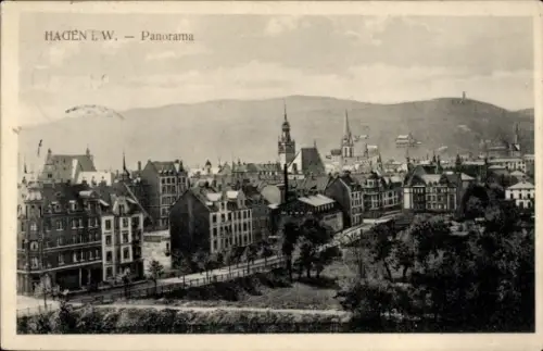 Ak Hagen in Westfalen,  Panorama