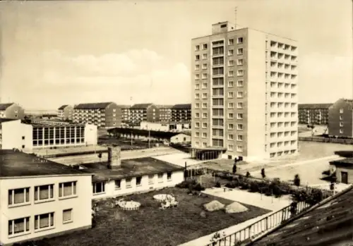 Ak Wolfen Nord in Sachsen Anhalt, Hochhaus, Wohngebiet