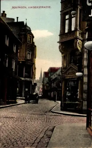 Ak Solingen im Bergischen Land, Kaiserstraße