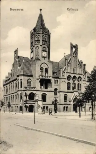 Ak Nowawes Babelsberg Potsdam, Rathaus