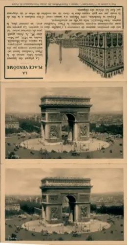 Ak Paris I, Banque de France, Hotel de Toulouse, Rue Croix des Petits Champs, La Place Vendôme, H