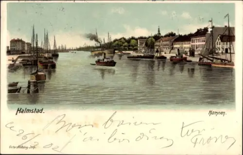 Litho Halmstad Schweden, Hafen