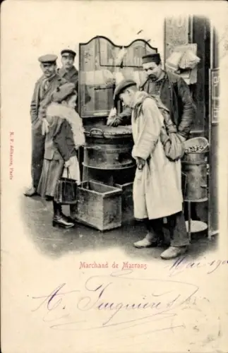 Ak Paris, Marchand de Marrons