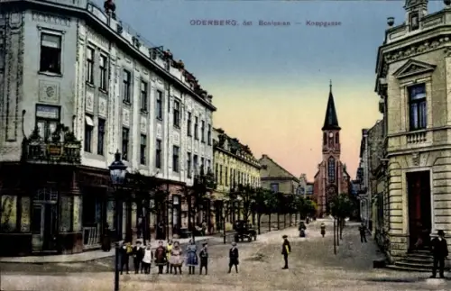 Ak Bohumín Oderberg Region Mährisch Schlesien, Koppgasse