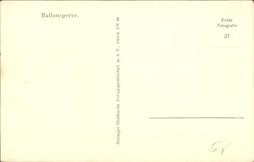 Ak Ballonsperre, Fesselballons