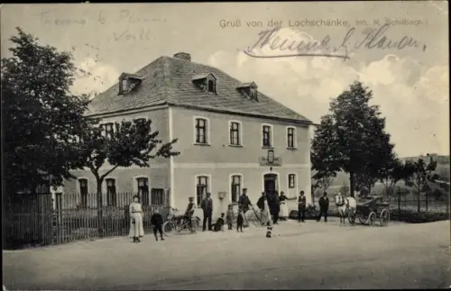 Ak Theuma im Vogtland, Lochschänke