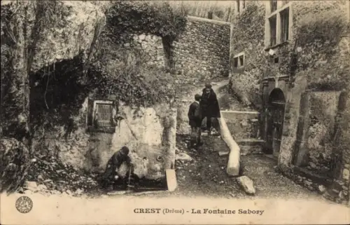 Ak Crest Drome, La Fontaine Sabory