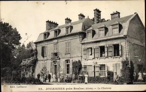 Ak Jouaignes Aisne, Le Chateau
