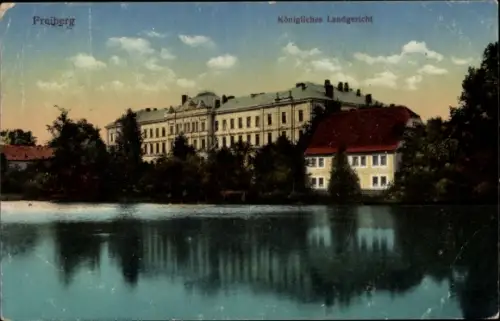 Ak Freiberg in Sachsen, Königliches Landgericht