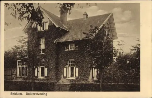 Ak Bakkum Nordholland Niederlande, Dokterswoning