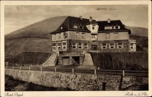 Ak Rech a.d. Ahr, Hotel Appel, Weingroßhandlung, Außenansicht