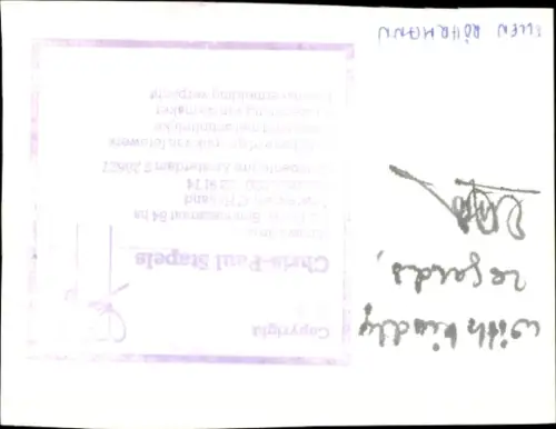 Foto Schauspielerin Ellen Röhrmann, Portrait, Autogramm