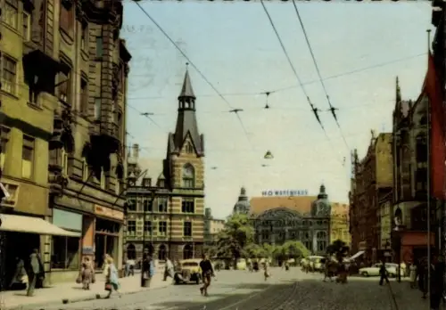 Ak Erfurt in Thüringen, am Anger, HO Warenhaus