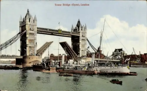 Ak London England, Tower Bridge