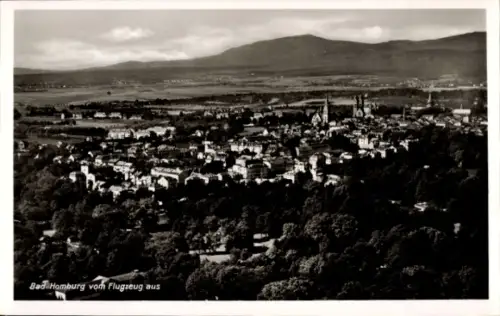 Ak Bad Homburg vor der Höhe Hessen, Fliegeraufnahme