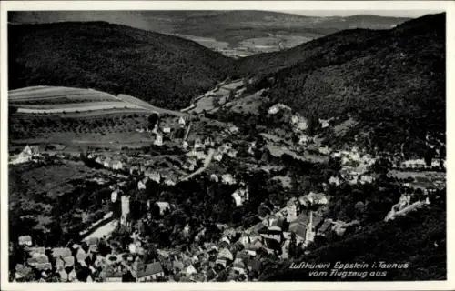 Ak Eppstein im Taunus, Luftkurort Eppstein i. Taunus, vom Flugzeug aus