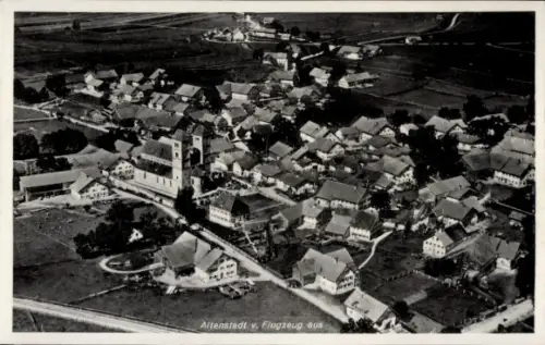 Ak Altenstadt in Oberbayern, Fliegeraufnahme