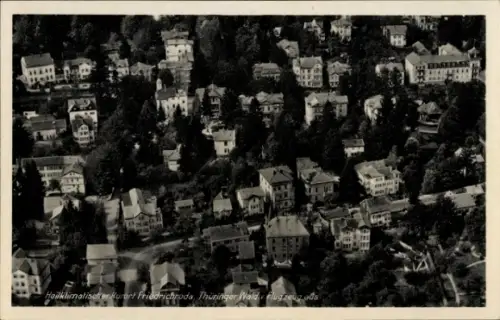 Ak Friedrichroda im Thüringer Wald, Luftaufnahme von  Thüringer Wald, Kurort, Heilklima